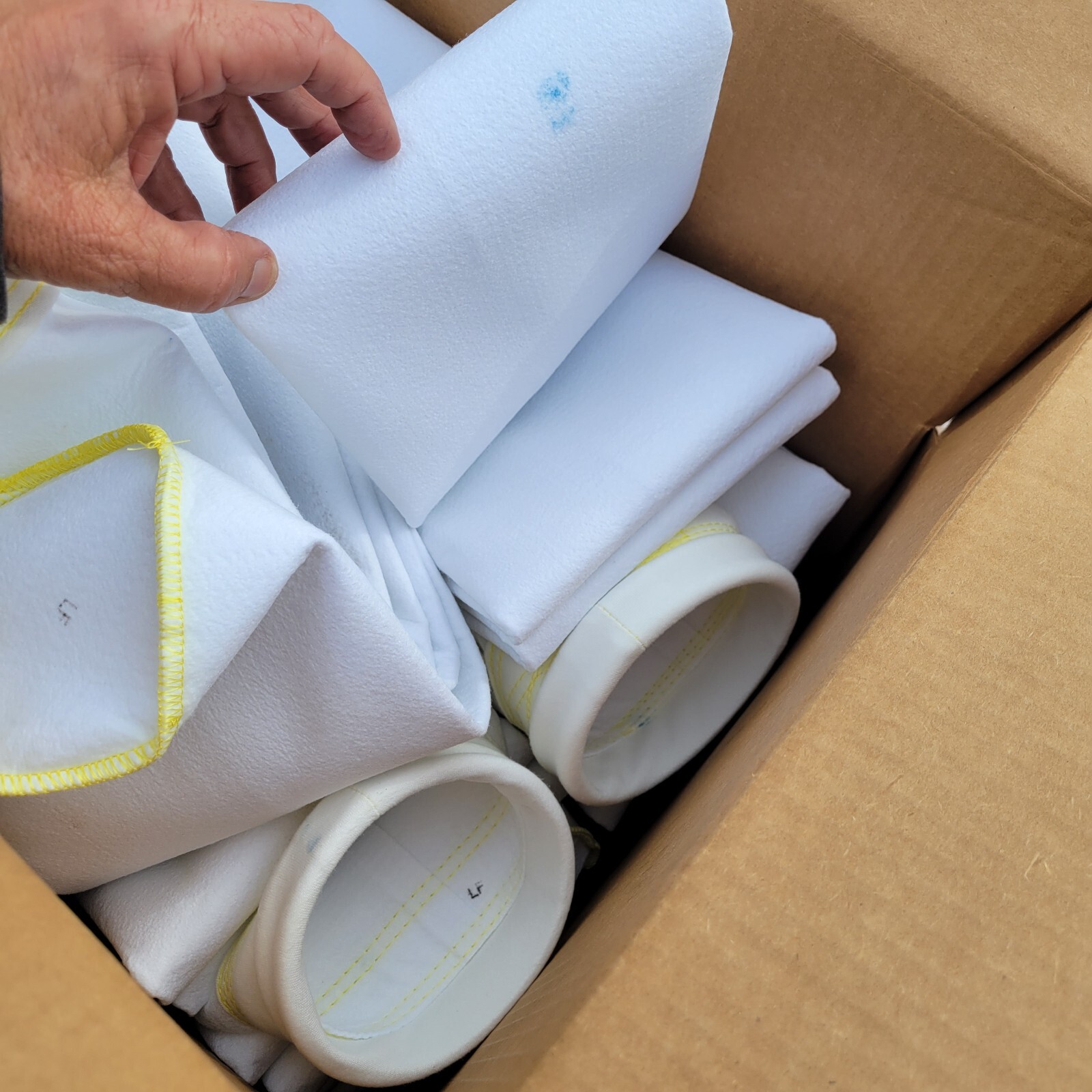 MENARDI 97800493 BAGHOUSE ASH SILO FILTER SOCK FILTRATION DUST 97"L X 5" ID $39