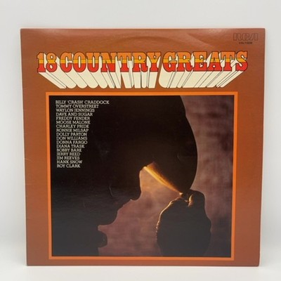 18 Country Greats |Various Artists| 1970s| Vinyl Record |RCA|Excellent Condition