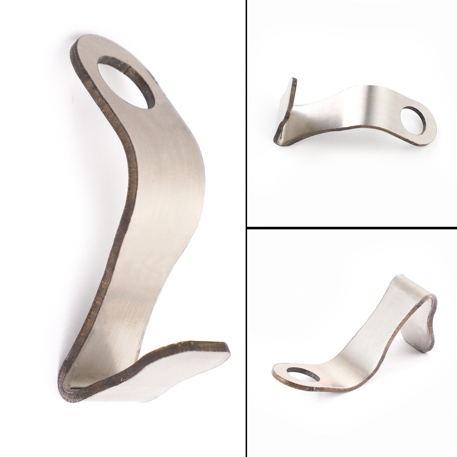 Stainless Steel Helmet Hook Bottle Cargo Hanger For Scooter Motor Universal