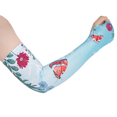 Farmers Defense Gardening Sleeves for Women Thorn Proof Arm Cooling Sun Protect