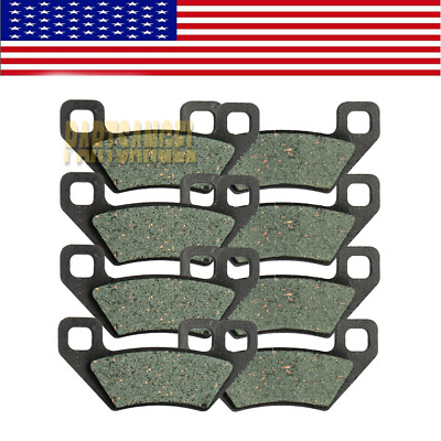 Front Rear High Performance UTV Brake Pads For 2013-2014 Arctic Cat Wildcat 1000
