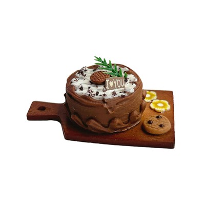 Dollhouse Cake Model Three-dimensional Micro Scene Simulation Cake Model Doll