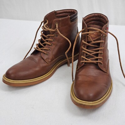 levis mens boots size 105 black comfort shoe combat lined ankle lace up chukka 335130488992