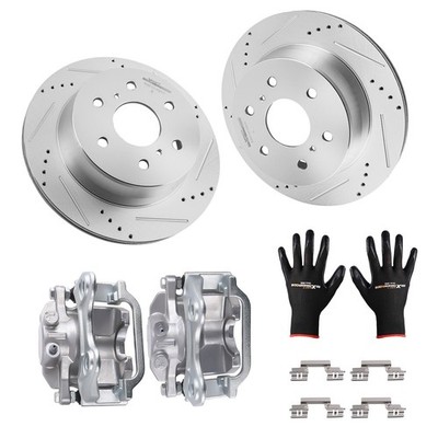 Rear Brake Rotors+Brake Calipers for Cadillac Escalade/Chevrolet Tahoe 2007-2020