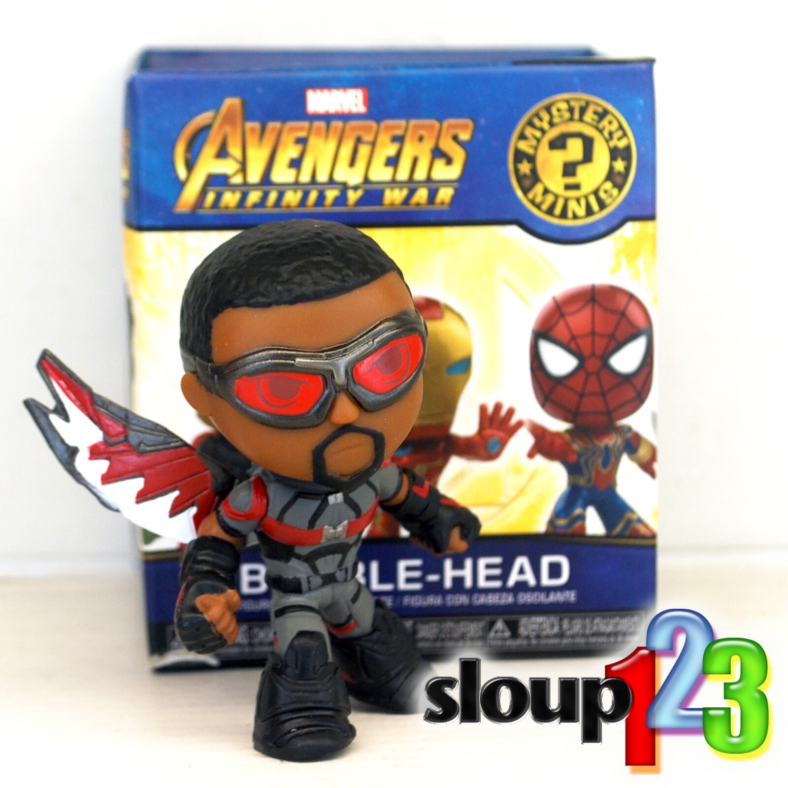 MYSTERY - MYSTERY 212MF 58° FUNKO MYSTERY MINIS - AVENGERS INFINITY WAR - FALCON - 1/72