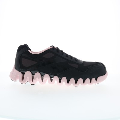 Reebok Work Zig Pulse RB321 Женская черная спортивная рабочая обувь из широкой сетки