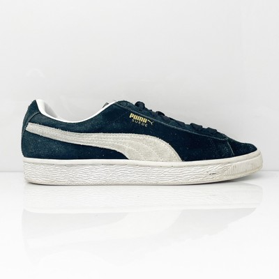 

Puma Mens Suede Classic Plus 352634 03 Черная повседневная обувь Кроссовки Размер 6, Черный, Suede Classic Plus