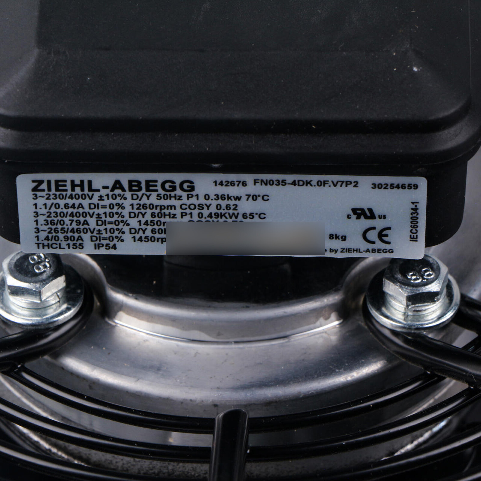 1PC NEW Ziehl-Abegg FN035-4DK.0F.V7P2 FN0354DK0FV7P2 axial