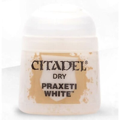 PRAXETI WHITE Dry Citadel Paint Warhammer 40K Age of Sigmar