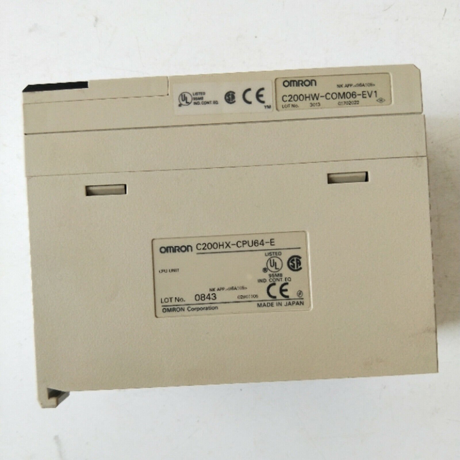 1PCS used omron PLC Controller C200HX-CPU64-E FAST SHIP | eBay 1PCS used omron PLC Controller C200HX-CPU64-E FAST SHIP | eBay