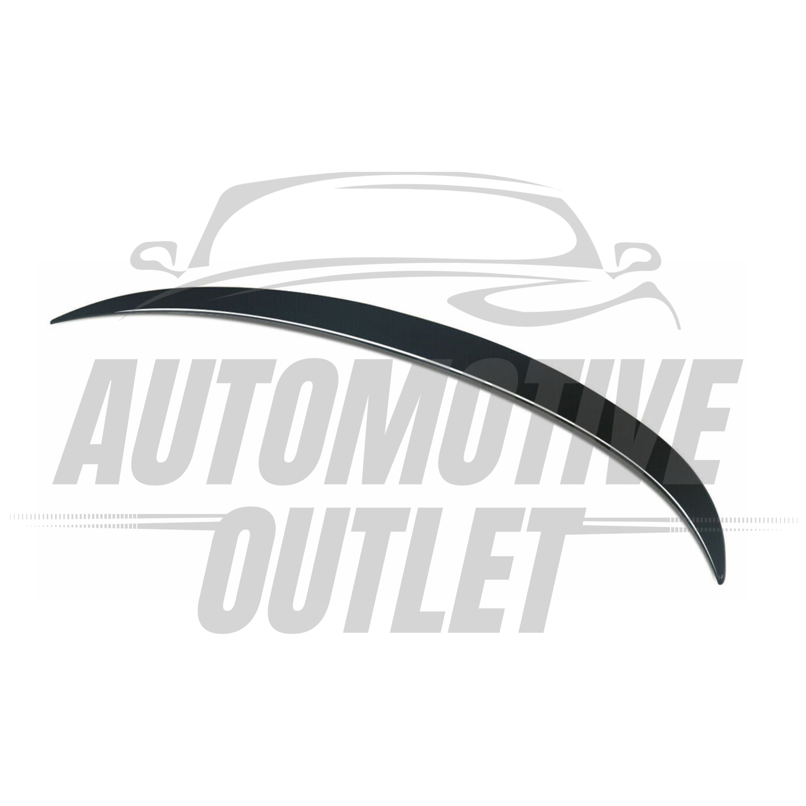 REAR TRUNK BOOT SPOILER M SPORT STYLE GLOSS BLACK FOR BMW 5 SERIES F10 2010-2016 8