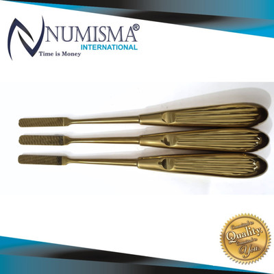 Nasal Rasp Rhinoplasty Nasal Nose Job Rasps Instruments Set of 3 Pcs