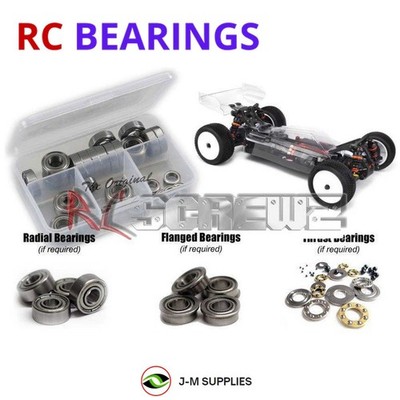 RCScrewZ Metal Shielded Bearings hot050b for Hot Bodies D418 1/10 204241 | SET