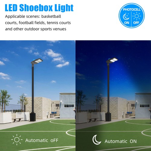 LED Parking Lot Lights 200W 300W Module Street Pole fixture Shoebox Area Light