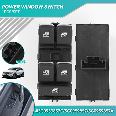 Electric Master Window Control Switch  For VW Golf MK7 /Passat Tiguan 5G0959857C