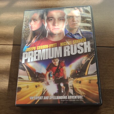 Nice Premium Rush DVD Movie With Case