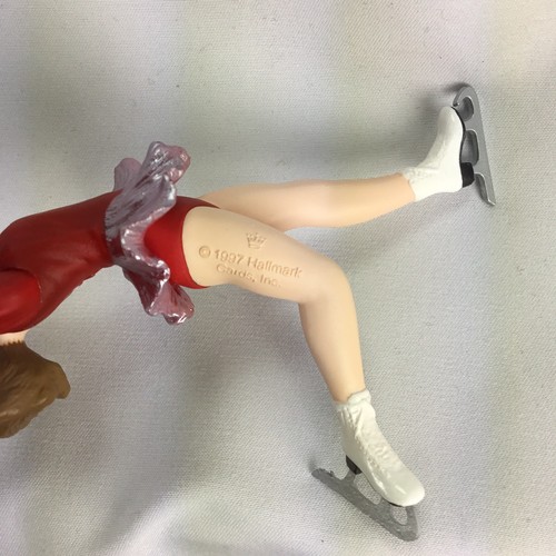 Hallmark elegance on Ice Ornament 1997 with box sculpted by Joyce Lyle