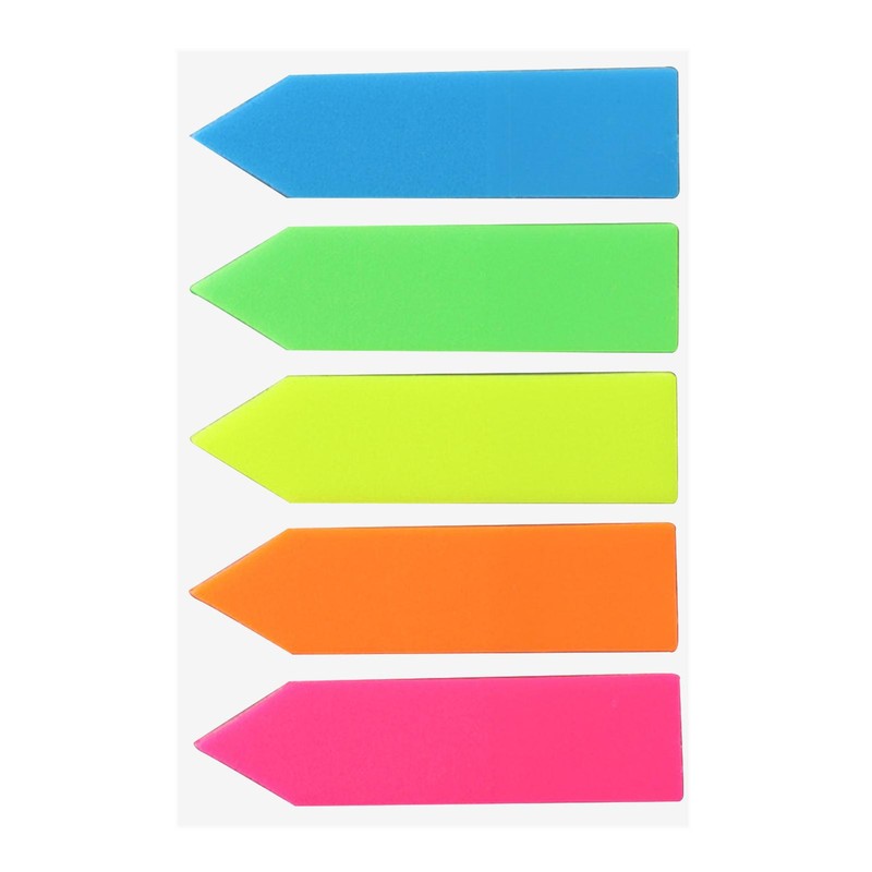 200Pcs PET Book Annotation Tabs Book Tabs Stickers Colorful Paper Box Markers