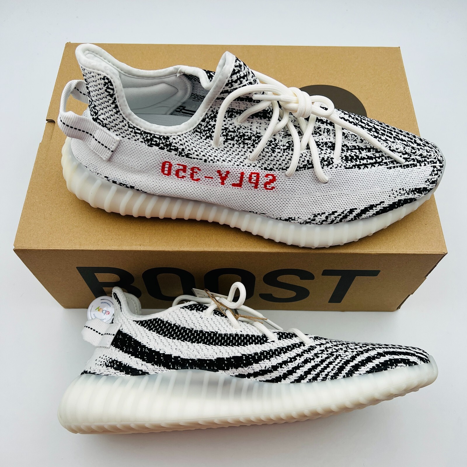 Size 13.5 - adidas Yeezy Boost 350 V2 Zebra 889773948142| eBay Size 13.5 - adidas Yeezy Boost 350 V2 Zebra 889773948142| eBay