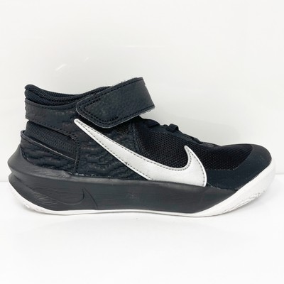 

Nike Boys Team Hustle D 10 DD7302-004 Черные баскетбольные кроссовки, размер 1,5 года, Черный, Team Hustle D 10