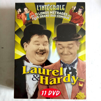 LAUREL & HARDY : L’INTÉGRALE - COFFRET 11x DVD’S - ZYLO 2008 - NEUF 😂