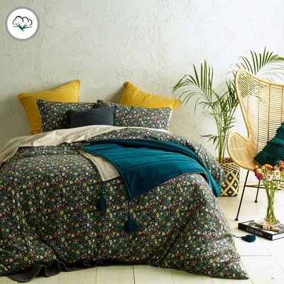 Daisy Cotton Velvet Quilt Cover Set by Accessorize