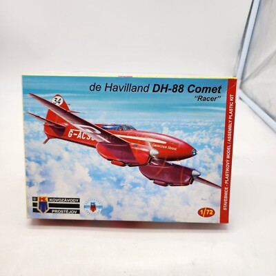 1/72 KP Model British Racer de Havilland DH 88 Comet Racer Markings KPM0099 New