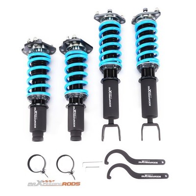 24 Ways Adjustable Coilover Coil Spring Kit For Honda Prelude BB1 BB2 1992-1996 