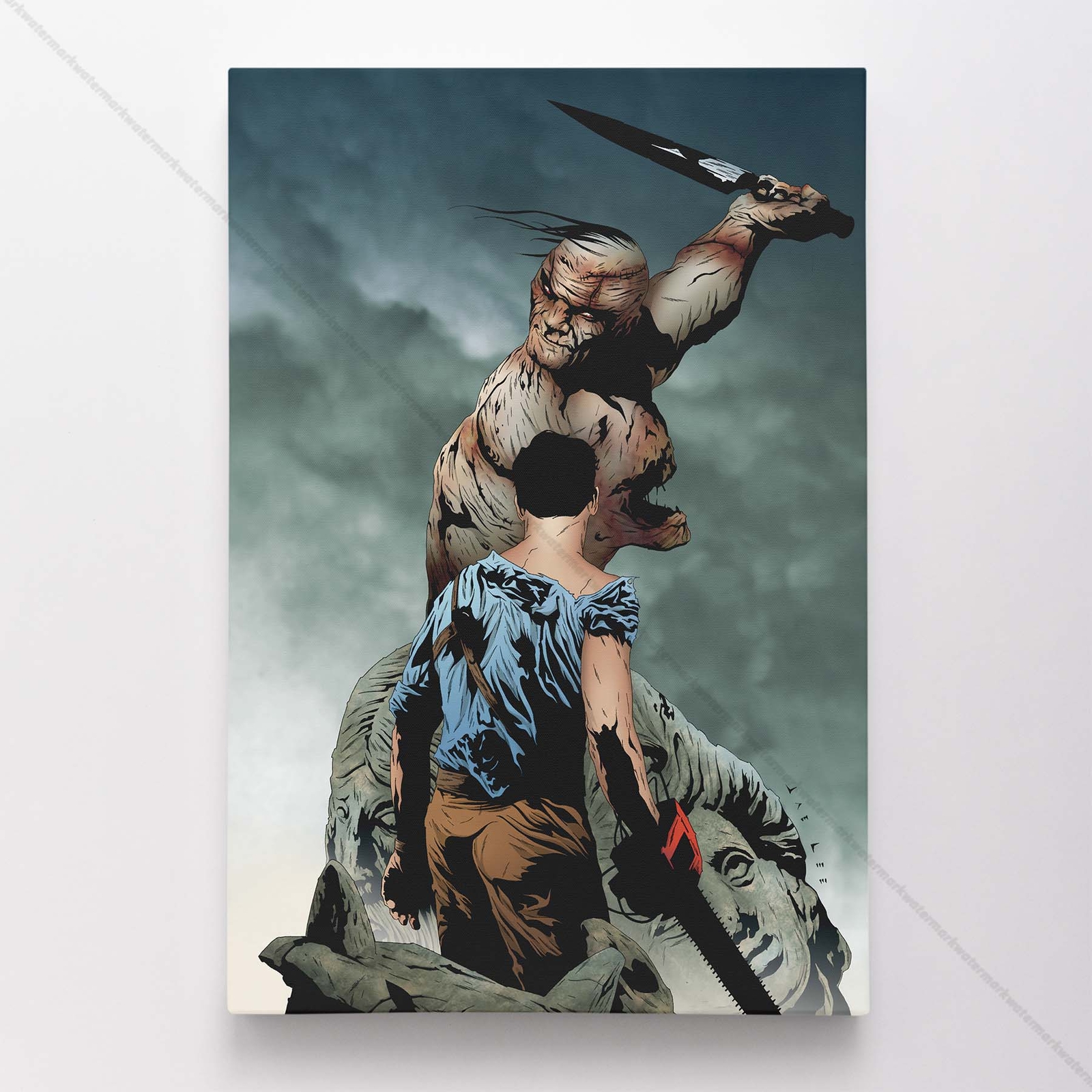 Army of Darkness Poster Canvas Evil Dead Ash Movie Art Print #071