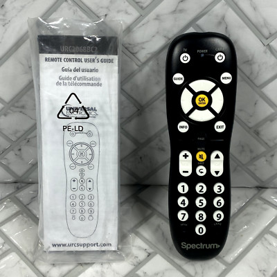Universal Remote Control URC-2068BC2-R W/ Manual Clean Tested & Works SEE VIDEO