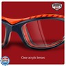 TROOPS BBQ Grilling Goggles Anti-Fog Tear-Free Eye Heat Protection Safety Glasses for Grilling, Outdoor Cooking, Kitchen, Cutting Onions, Orange