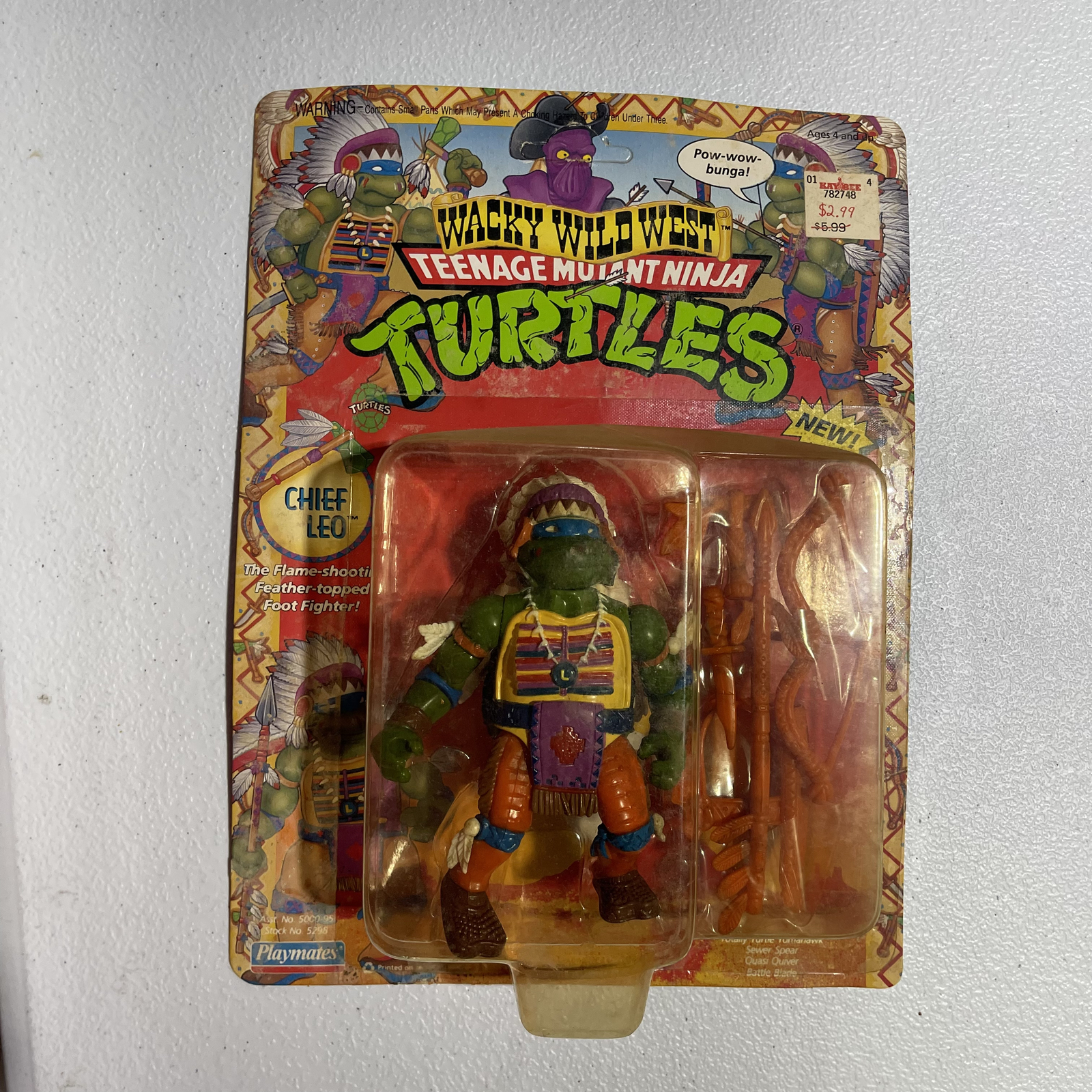 タートルズ Chief Leo Wacky Wild West Chief Leo (Teenage