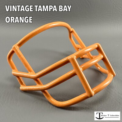 Riddell Custom Metal Mini Helmet Facemask Replacement Throwback OPO w/ Clips