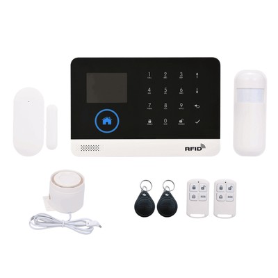 433MHz Wireless WIFI +GSM Auto-dial Alarm Security System Smart Home System S6K7