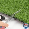 SHACOS Artificial Grass Rug 3x5 Feet 1.2 inch Outdoor Fake Grass Turf with Drainage Holes Grass Carpet Grass Mat for Patio Balcony Yard Lawn Deck Decor