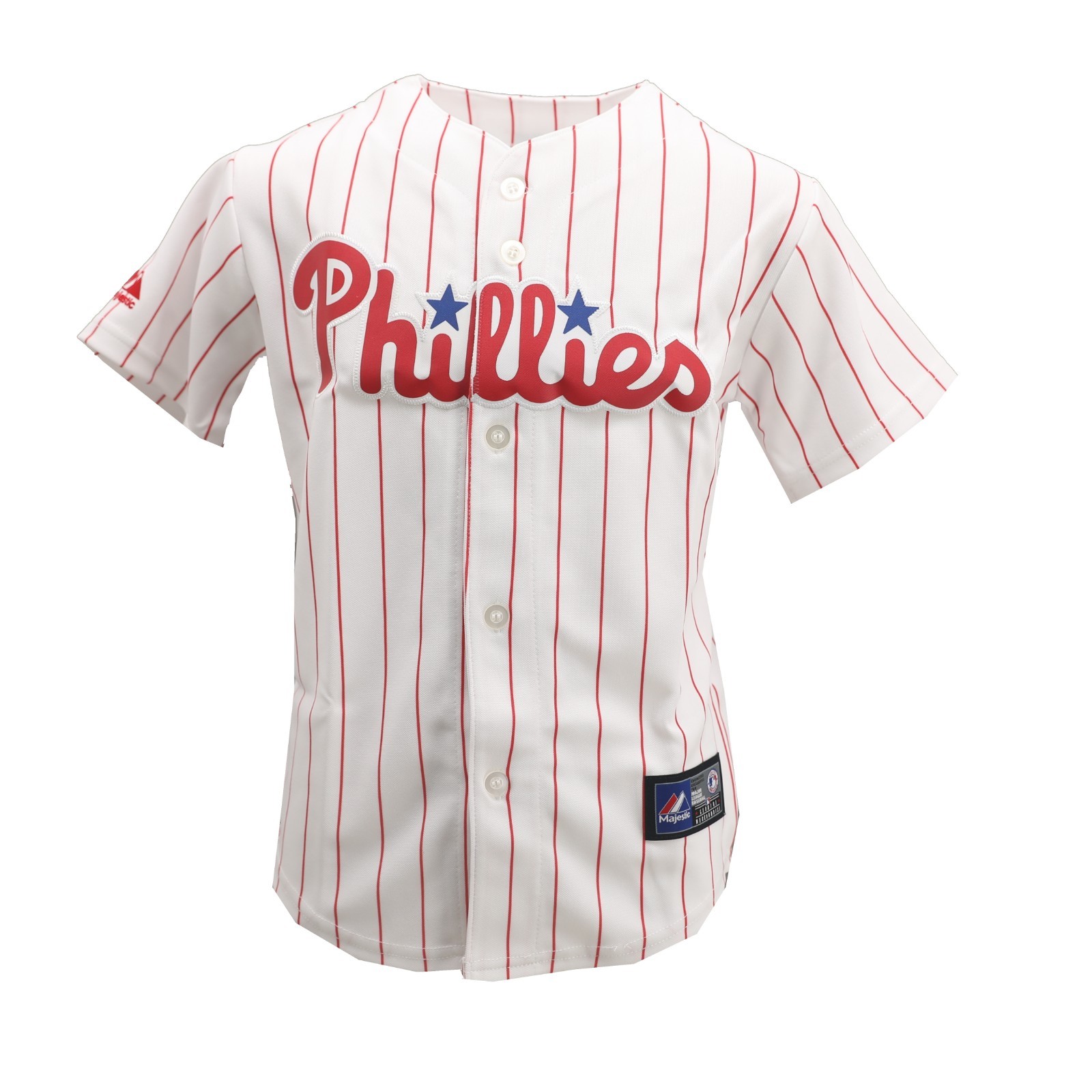 Philadelphia Phillies Official MLB Genuine Kids Youth Size Athletic Shirt New Sports Memorabilia