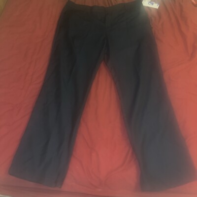 38 32 Banana Republic Slacks Black Aiden Cut