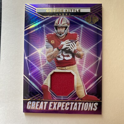 George Kittle 2023 Panini Illusions #GE-GKI Great Expectations