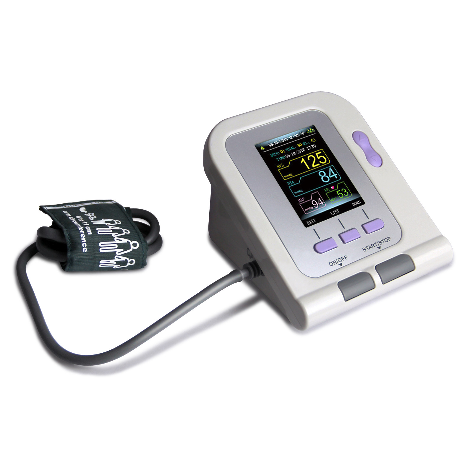 FDA Pediatric/Infant/Neonate Blood Pressure Monitor+BP Cuff+SpO2 probe