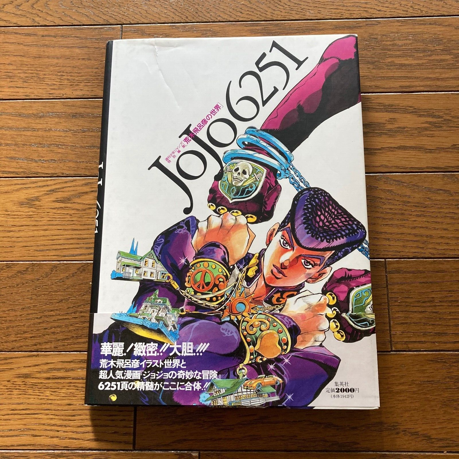 JoJo 6251 Hirohiko Araki Japanese Artbook Jojo's Bizarre