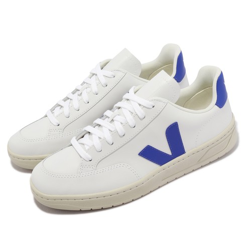 

Veja V-12 Leather Extra White Blue Men Casual Lifestyle Shoes Sneaker XD0203104B, Белый, V-12 Leather