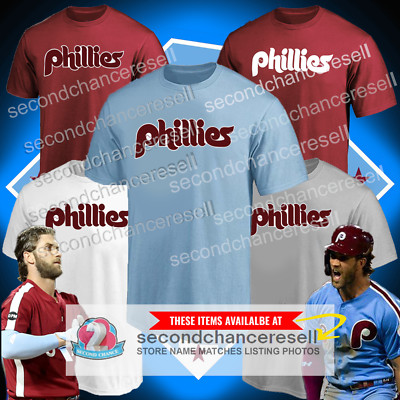 Philadelphia Phillies Retro 80's Old Style Phillies Logo Shirt