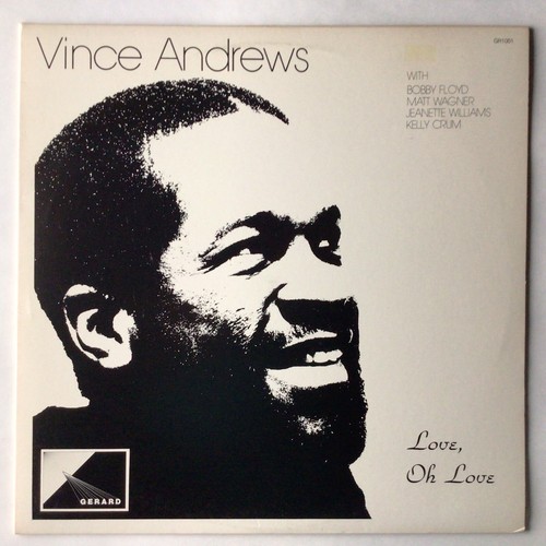 Vince Andrews - Love, Oh Love【LP/GR1001】 VINCE ANDREWS Love, Oh Love GERARD GR1001 orig BOBBY FLOYD