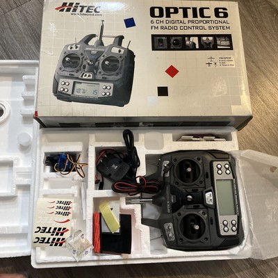 Hitec Optic 6 Sport  2.4Ghz 6-channel RC Transmitter New!!!