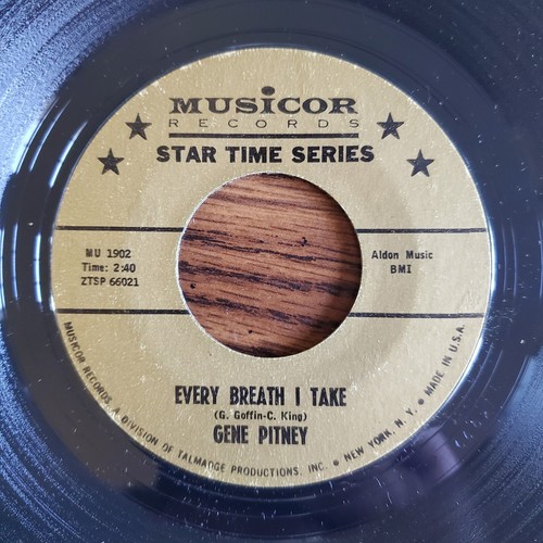 GENE PITNEY - EVERY BREATH I TAKE / ONLY LOVE CAN BREAK A HEART | eBay
