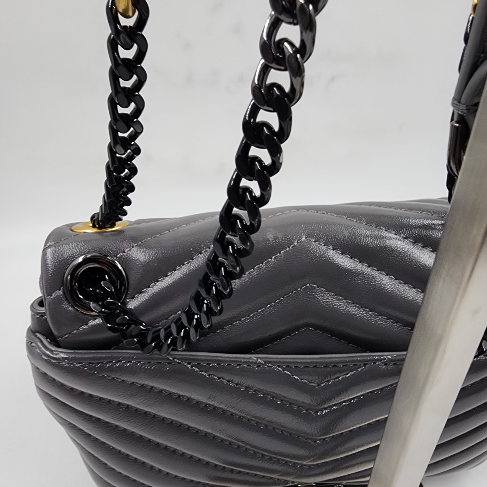 Rebecca Minkoff Edie Crossbody Bag Women's OS Elephant Magnetic Snap Closure - Picture 19 of 19