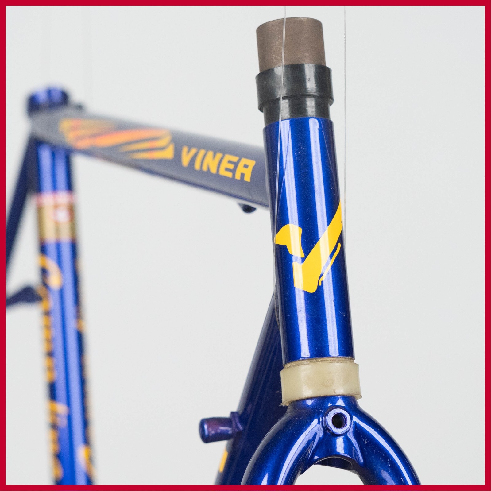 NOS VINER COMP LINE STEEL TIG FRAME VINTAGE RACING BICYCLE