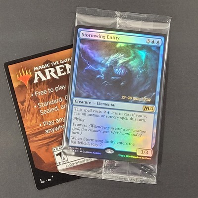 MTG - Stormwing Entity - Core Set 2021 - NM - Sealed Pre-Release Foil - Magic