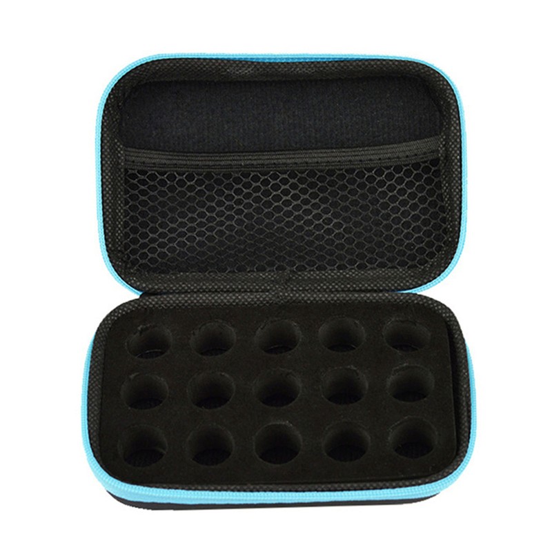 Case Storage Organizer 15 Compartment Essential Oil Travel B