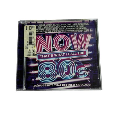 NOW That's What I Call The '80s Various Artist - New And Sealed CD